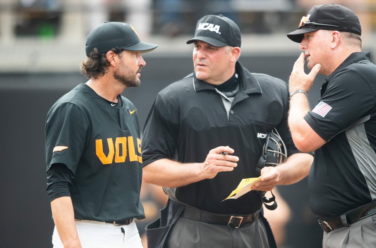 Schedule update for Tennessee-Southern Miss baseball super regional