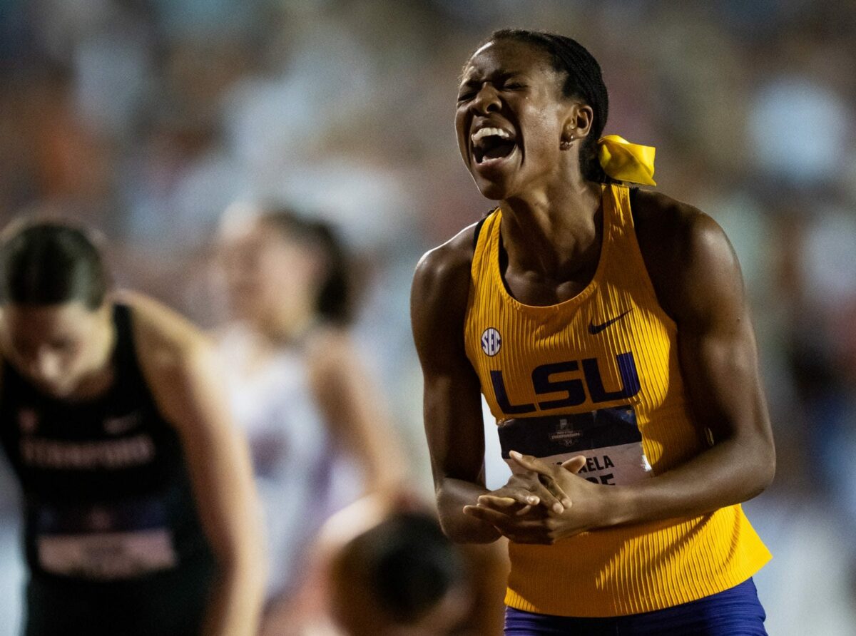 LSU’s Michaela Rose wins NCAA title in 800-meter, women finish 7th overall