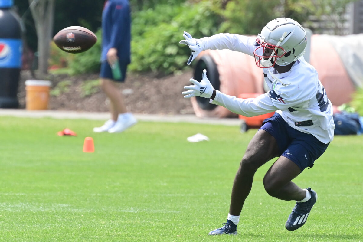 The Patriots are moving rookie QB Malik Cunningham to WR