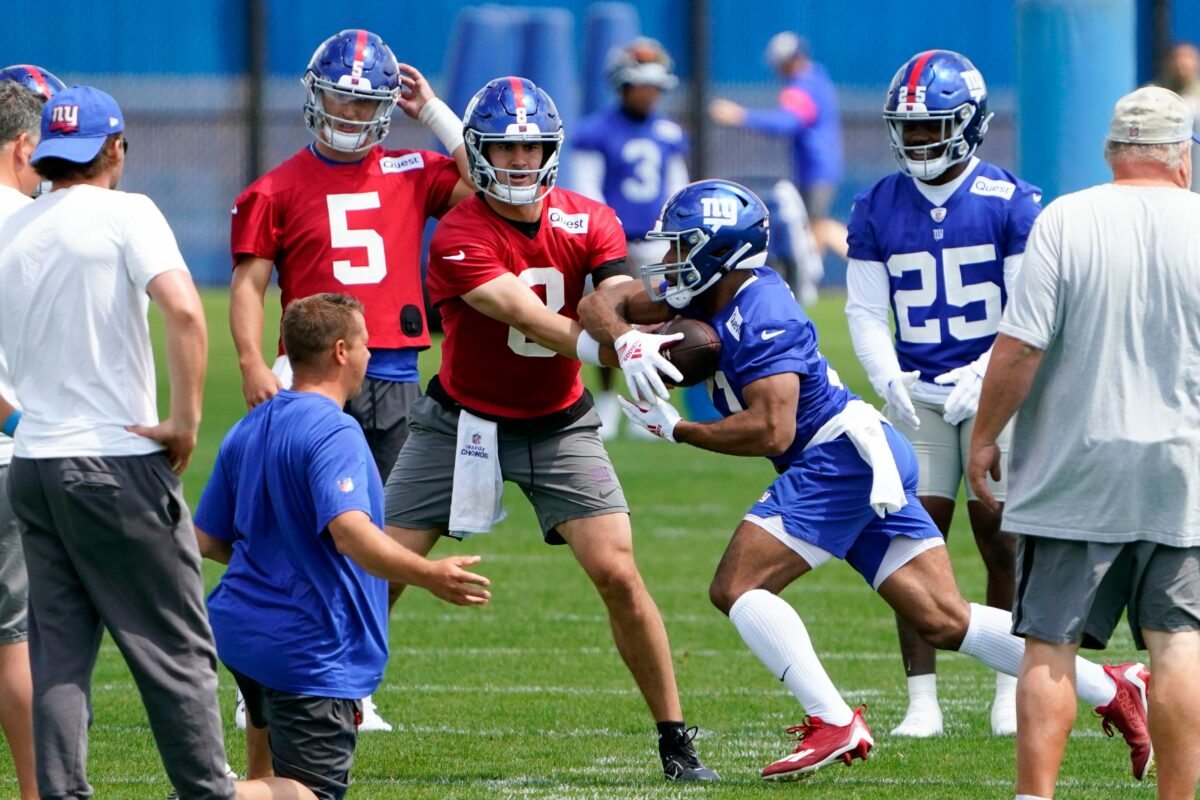 Giants minicamp: Notes, videos and highlights from Day 2