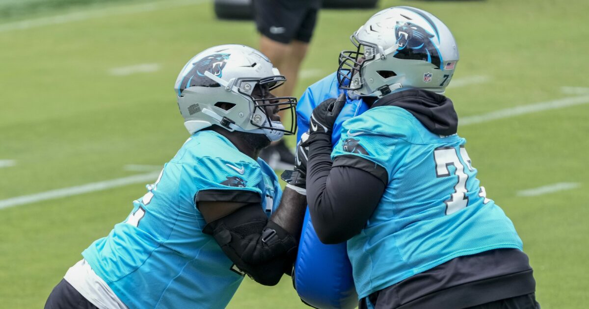 Panthers offensive line lands in top half of PFF’s 2023 rankings