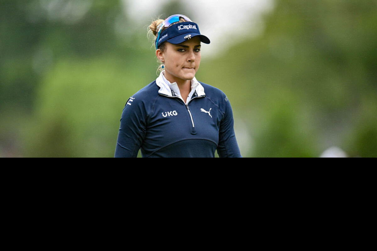 Lexi Thompson will play the weekend at Baltusrol after carding four consecutive birdies late in the day at KPMG Women’s PGA