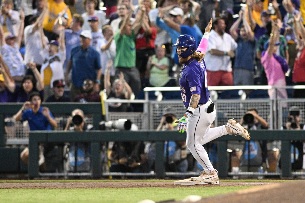 Tommy White walks it off in extras against Wake Forest to send LSU to the national championship