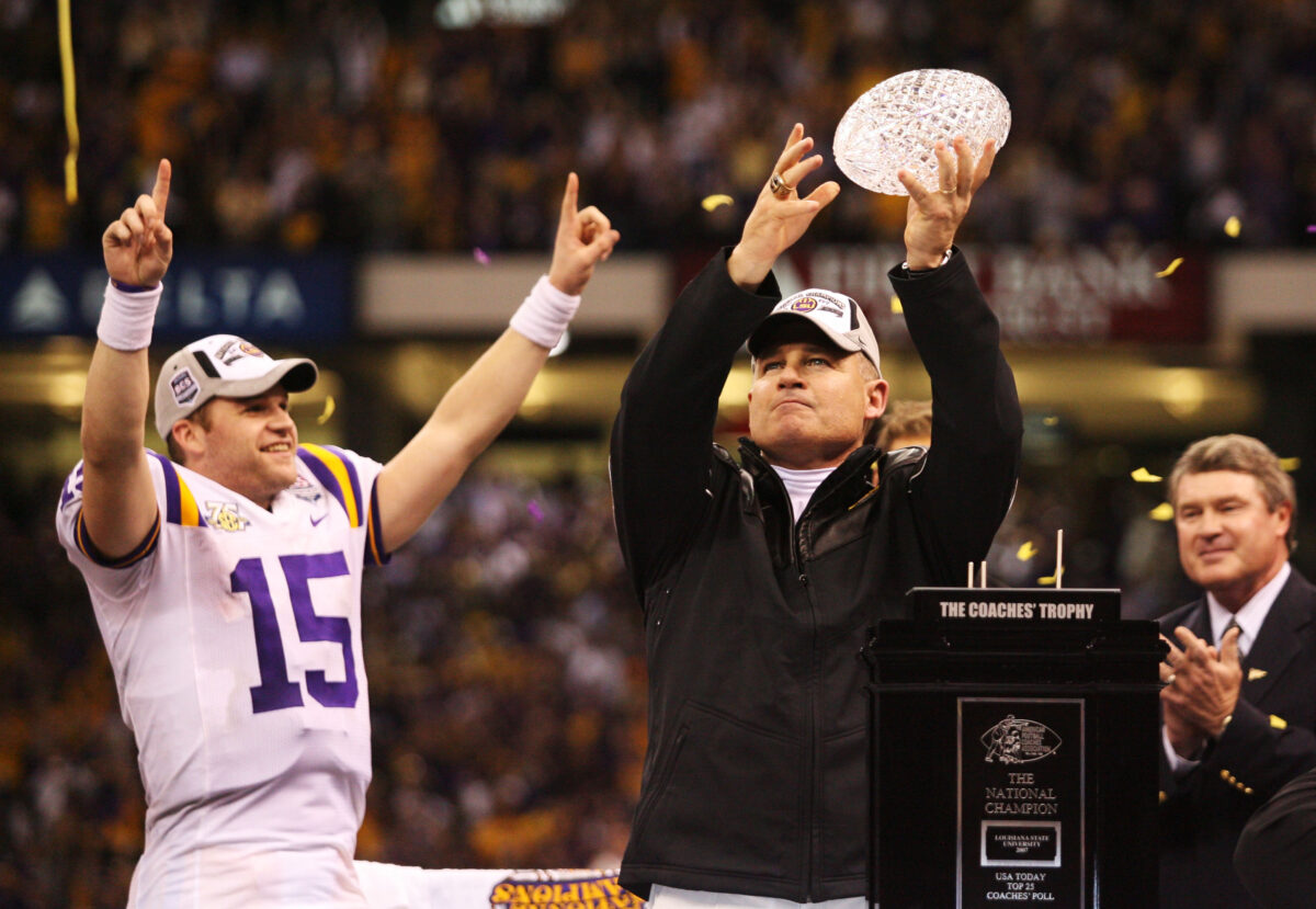 How LSU vacating 37 wins impacts Les Miles’ potential CFB Hall of Fame candidacy
