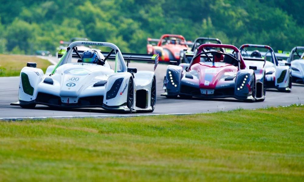 Radical Cup Road America Race Two won by Jenks, Dyszelski, and Sanders