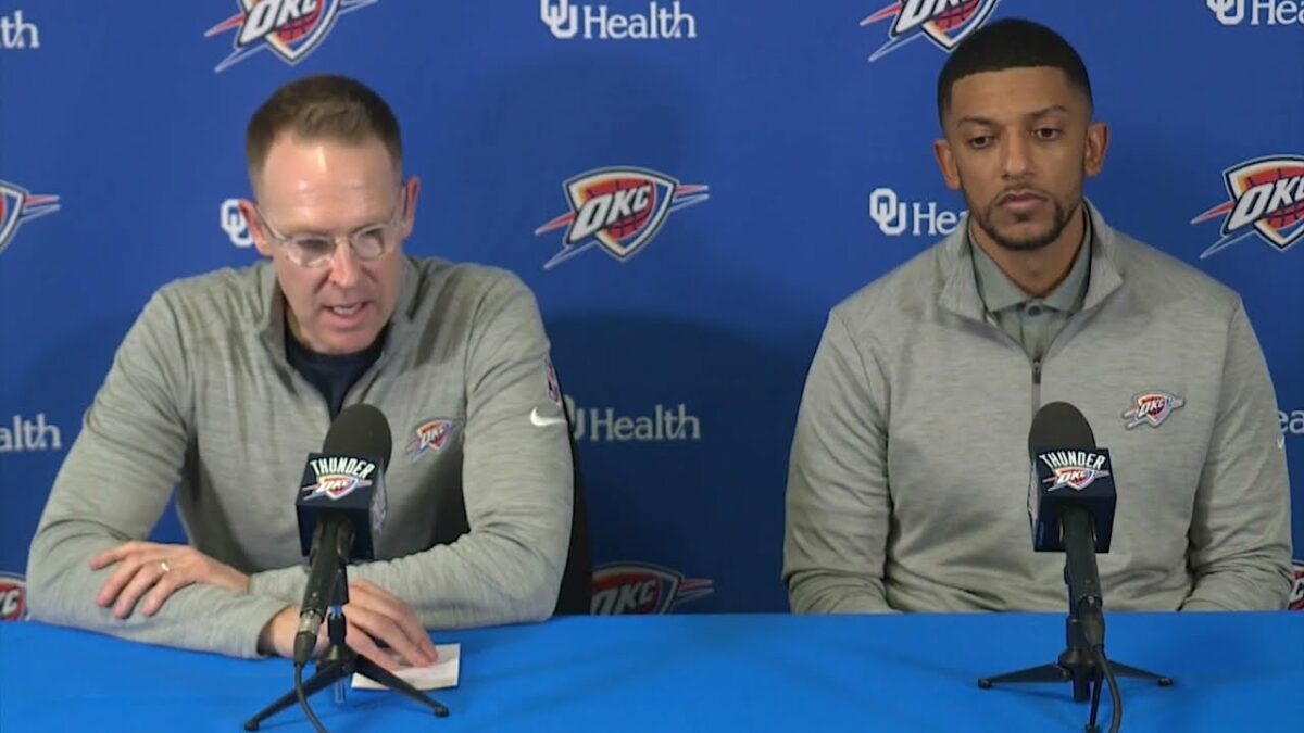 Thunder GM Sam Presti comments on Will Dawkins’ departure to the Wizards
