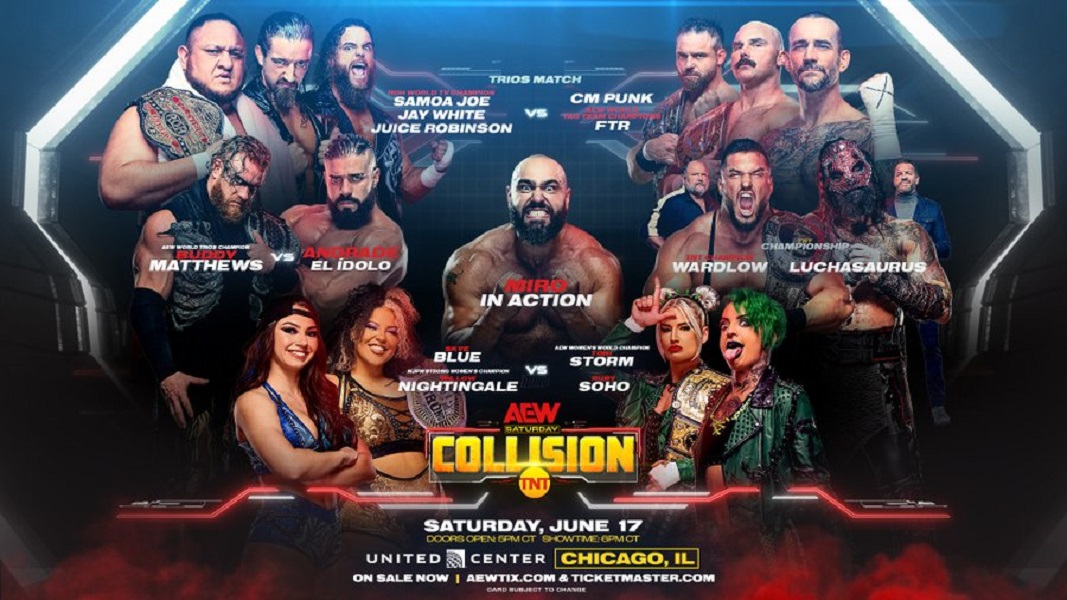 AEW: Collision preview — CM Punk, more set for Chicago debut