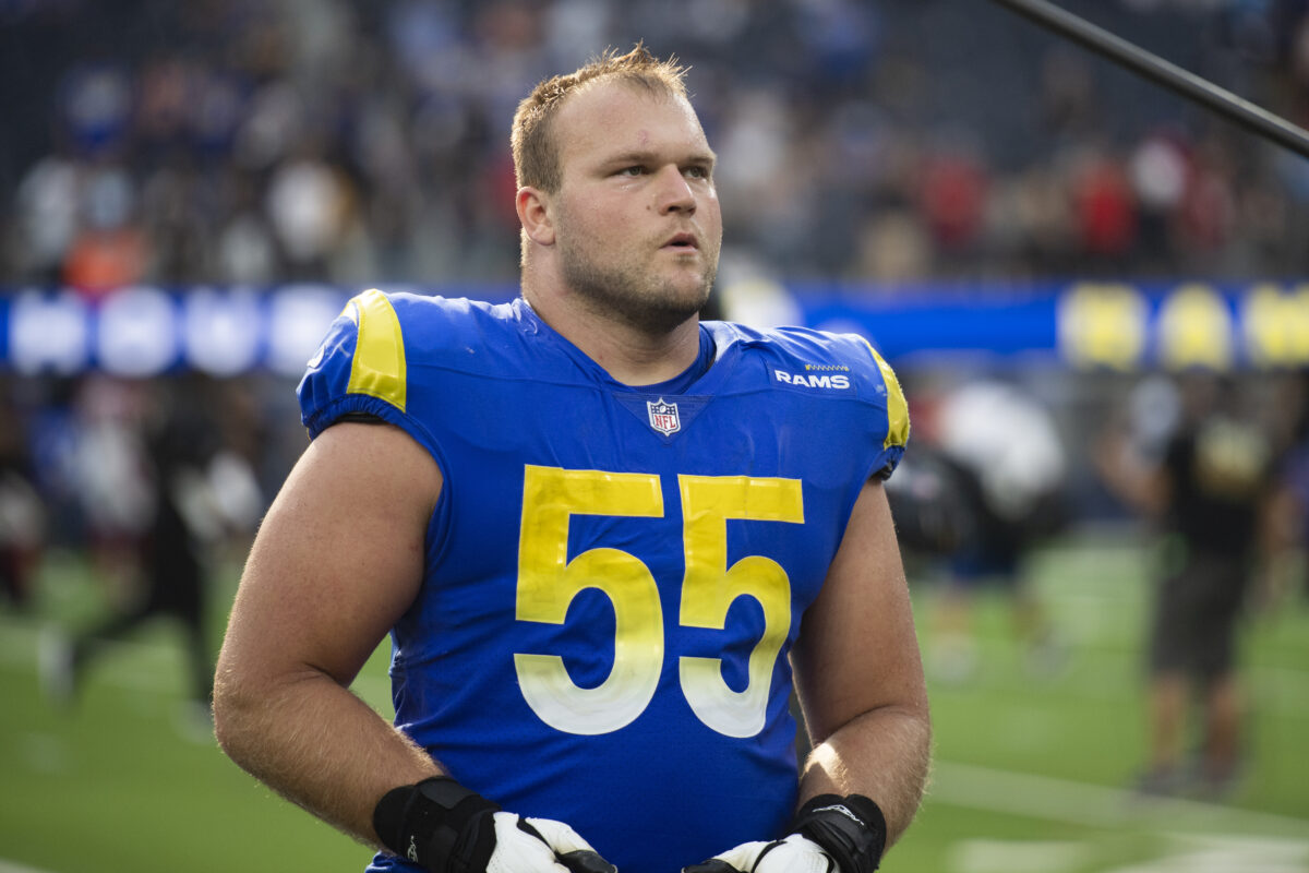PFF ranks Brian Allen as the 12th-best center in the NFL