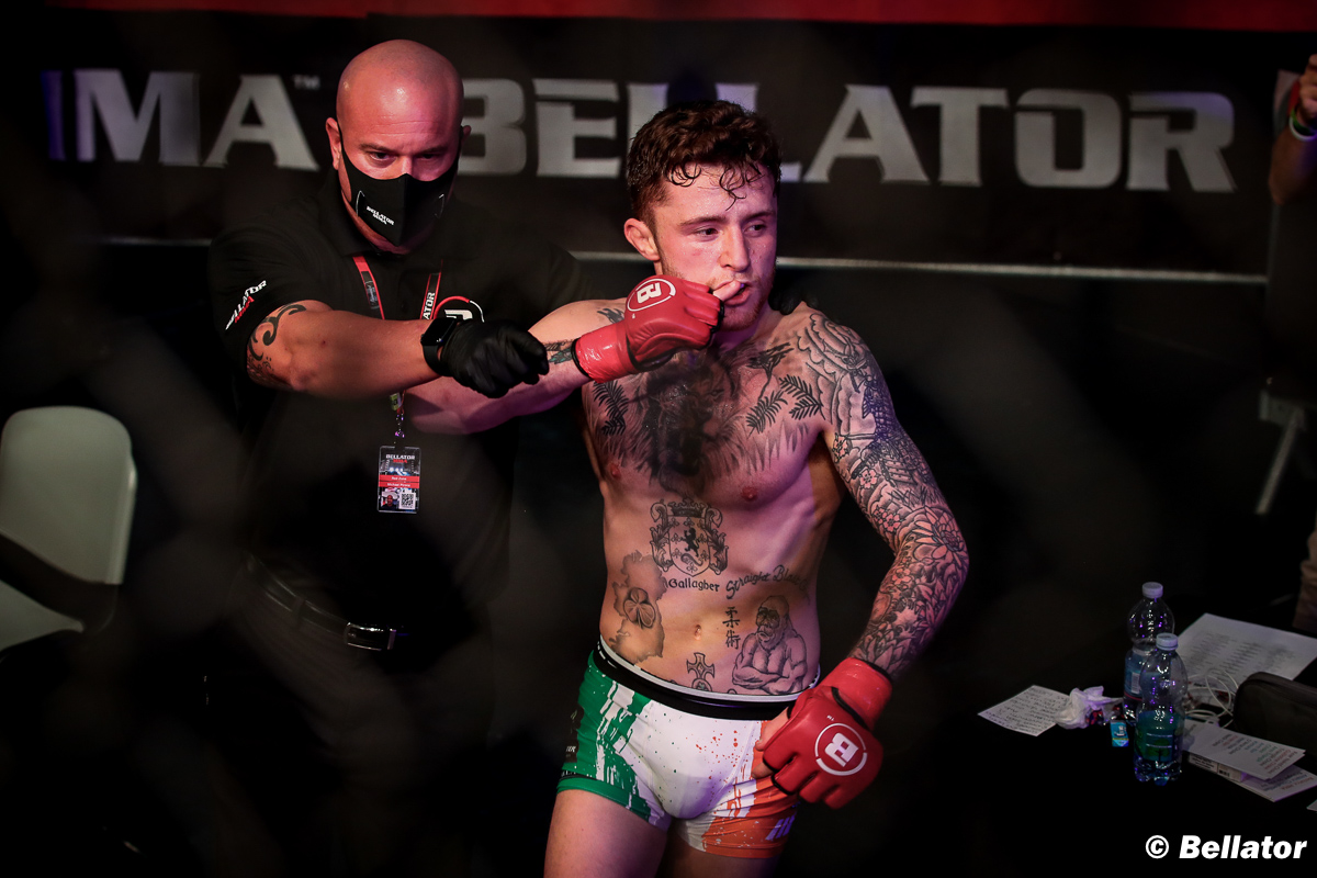 James Gallagher gets new Bellator 298 opponent after Cris Lencioni removed