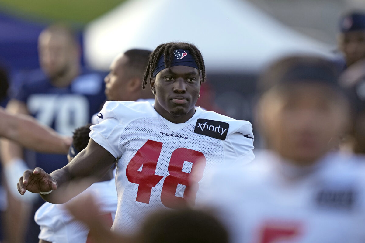 Christian Harris’ ‘God-given ability’ excites Texans coach DeMeco Ryans