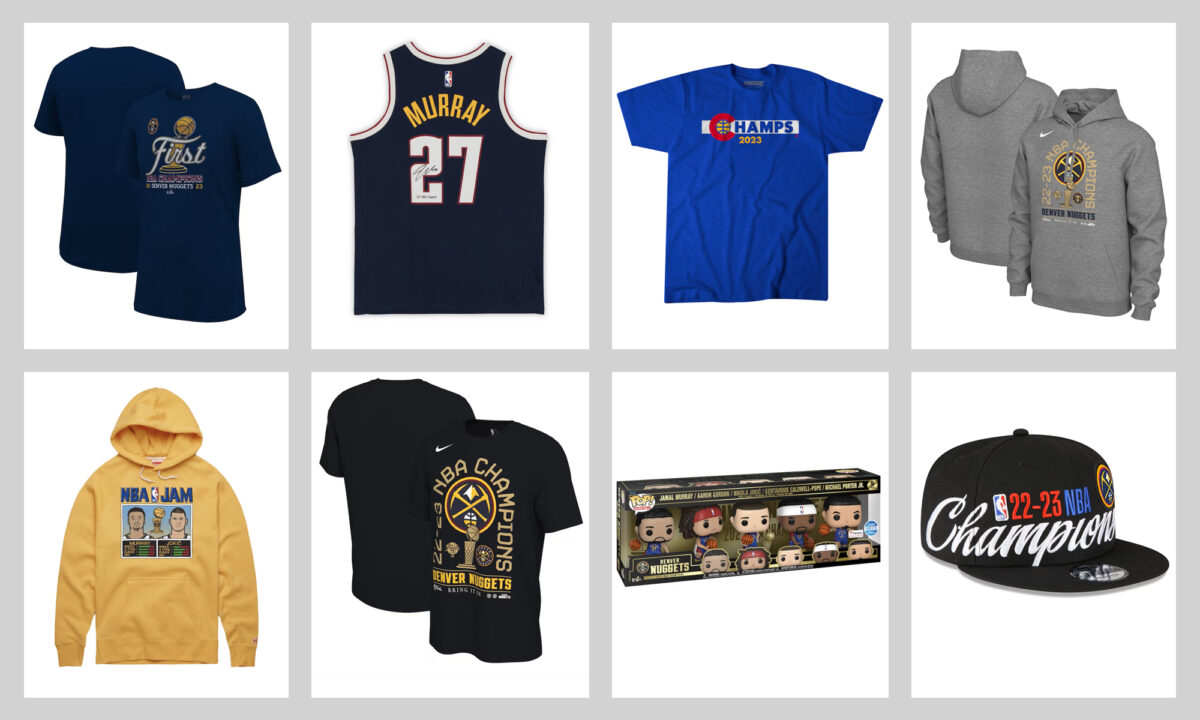 Celebrate the Denver Nuggets’ first NBA Championship with all the official gear