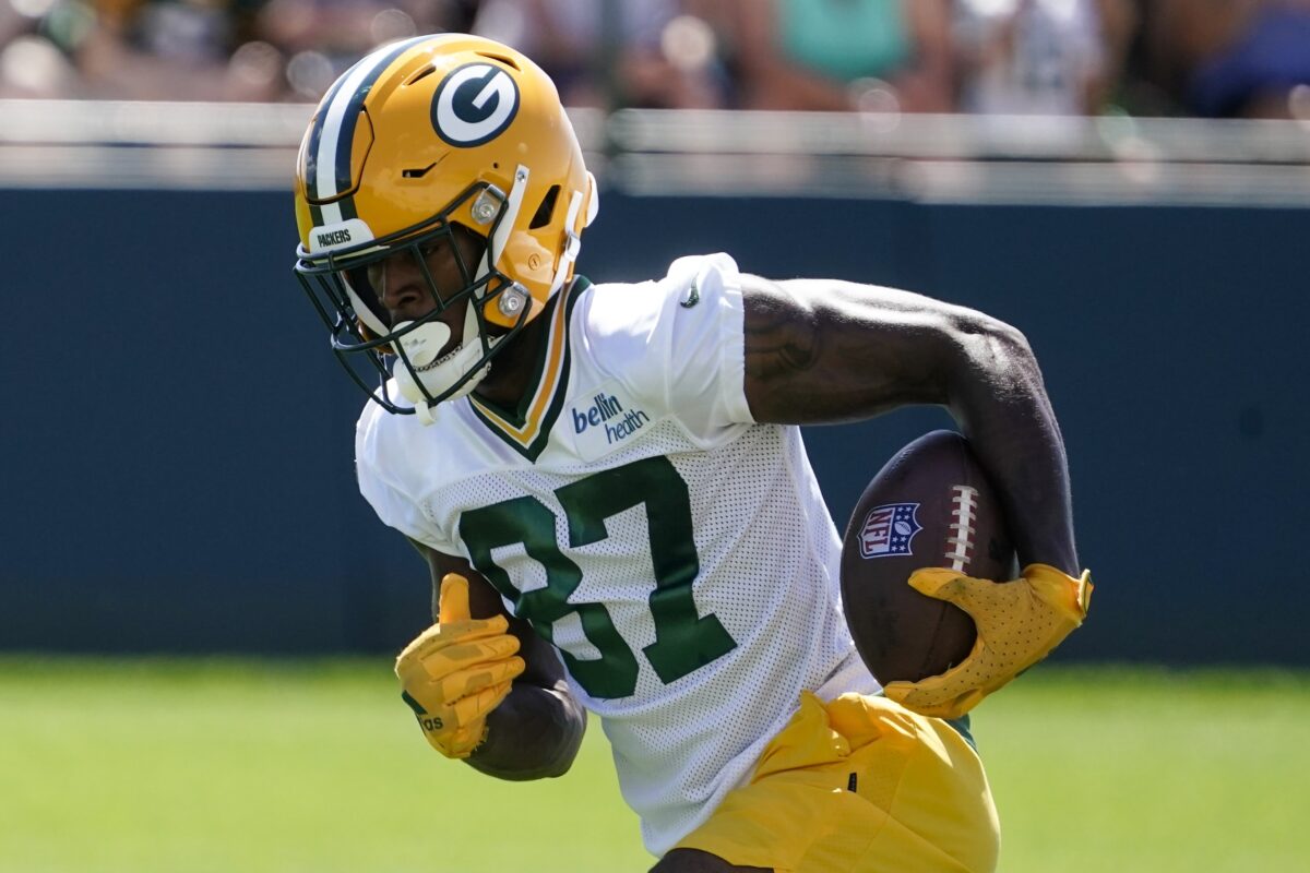 Jordan Love and Romeo Doubs amplifying connection during Packers offseason workout program
