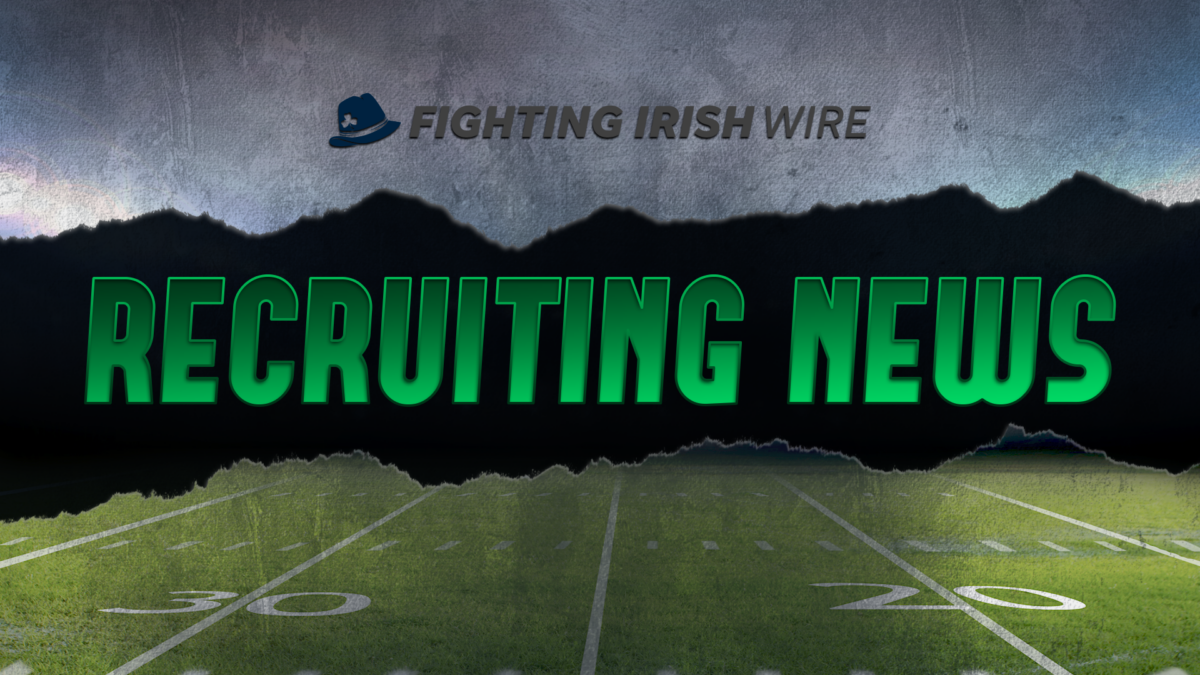 College Football Recruiting: Notre Dame Makes Top Six for Top Receiver