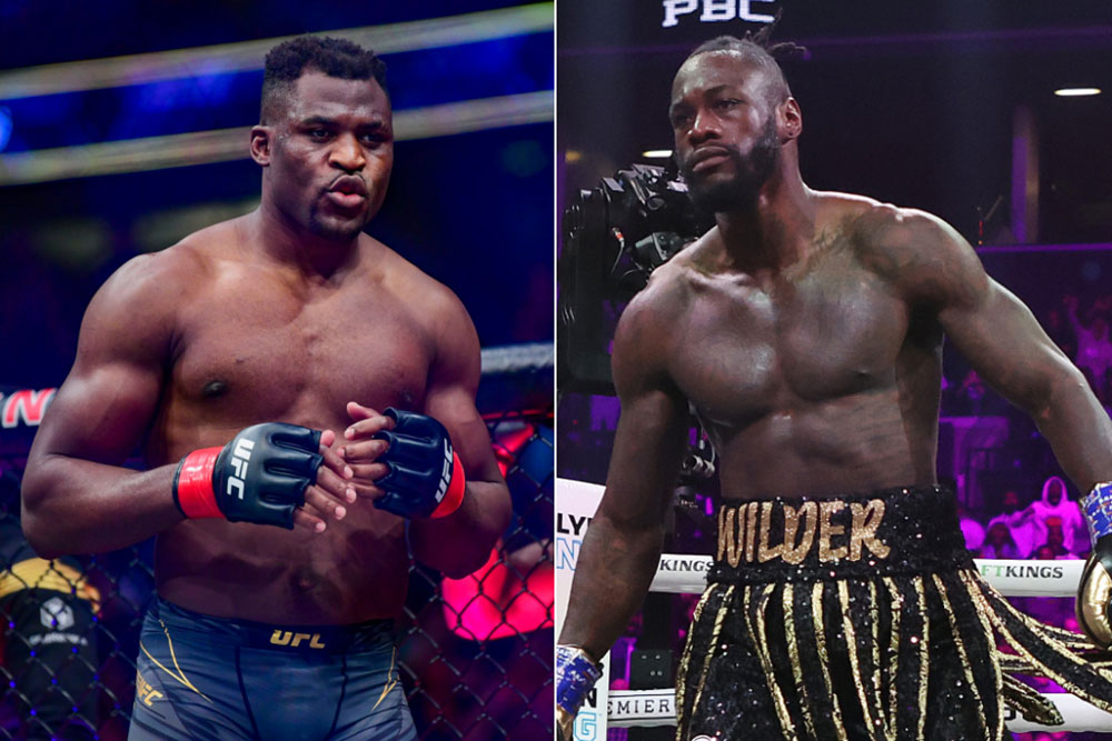 Deontay Wilder serious about two-fight offer to Francis Ngannou: ‘People will be very impressed on what I can do’
