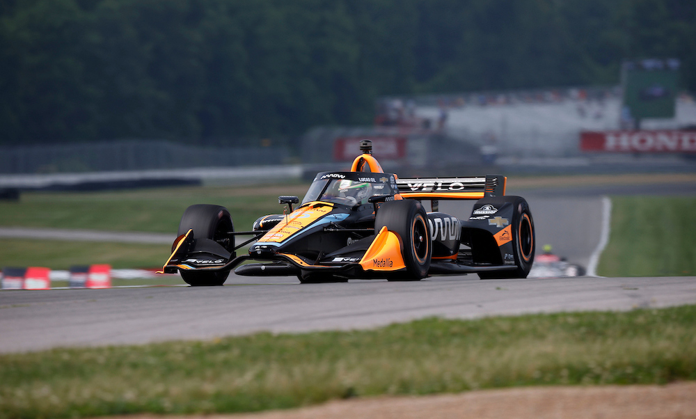 O’Ward leads Palou, Ericsson in first practice at Mid-Ohio