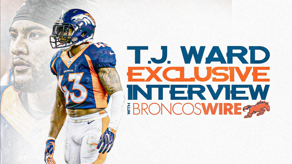 T.J. Ward reacts to being named a Top-100 player in Broncos history