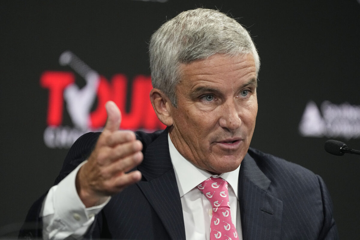Report: Jay Monahan told PGA Tour employees it couldn’t afford legal battle with Saudi Arabia