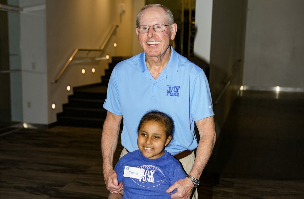Tom Coughlin returns to MetLife Stadium for Jay Fund charity event
