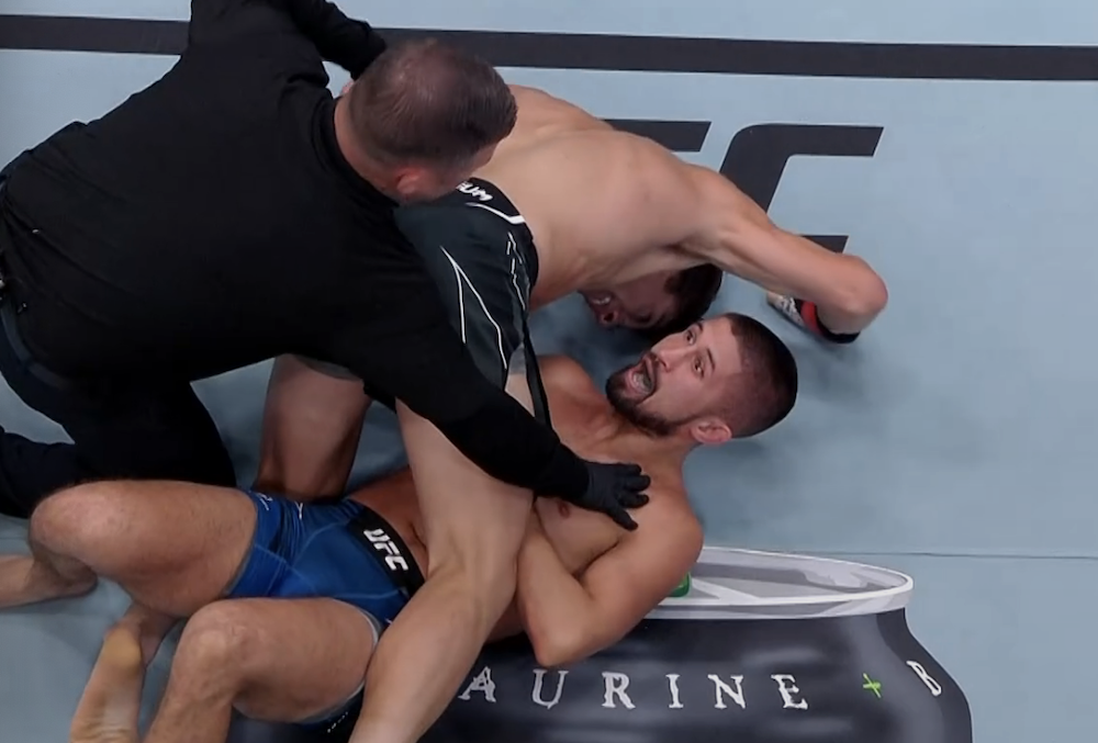 UFC on ESPN 46 video: Referee Keith Peterson’s error leads to no contest in Argueta vs. Lawrence