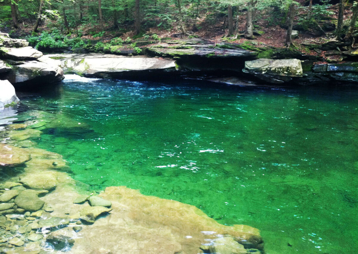 Dive into Peekamoose Blue Hole and see a different side of the Catskills