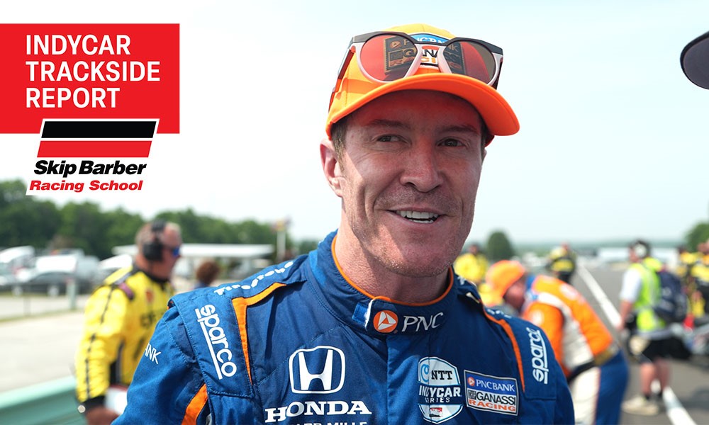 Scott Dixon on his drive from P23 to P4 at Road America