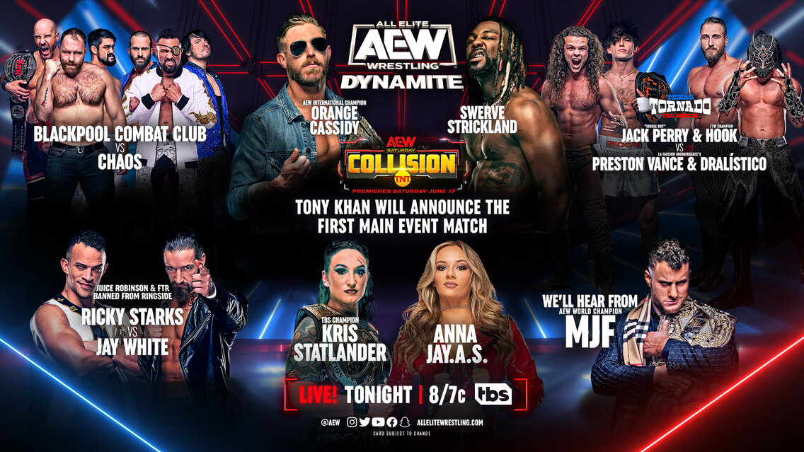 AEW Dynamite preview 06/07/23: Might this be it for Orange Cassidy?