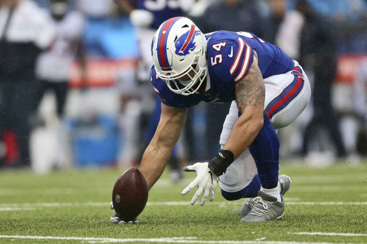 AJ Klein happy to finish out career with the Bills