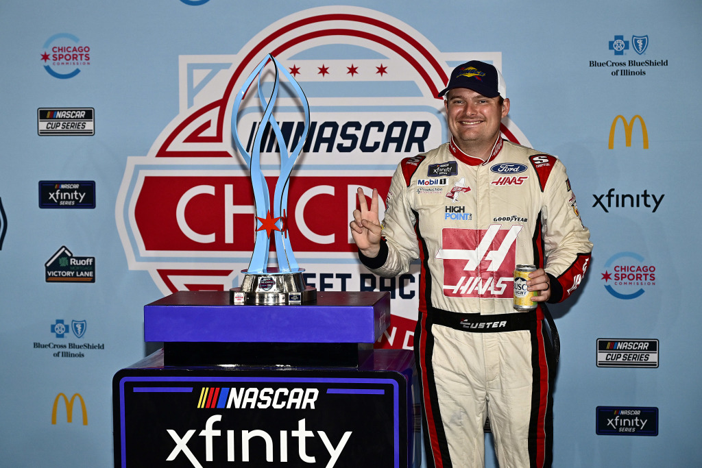 ‘Wish we could have run all the laps,’ Chicago Xfinity winner Custer says