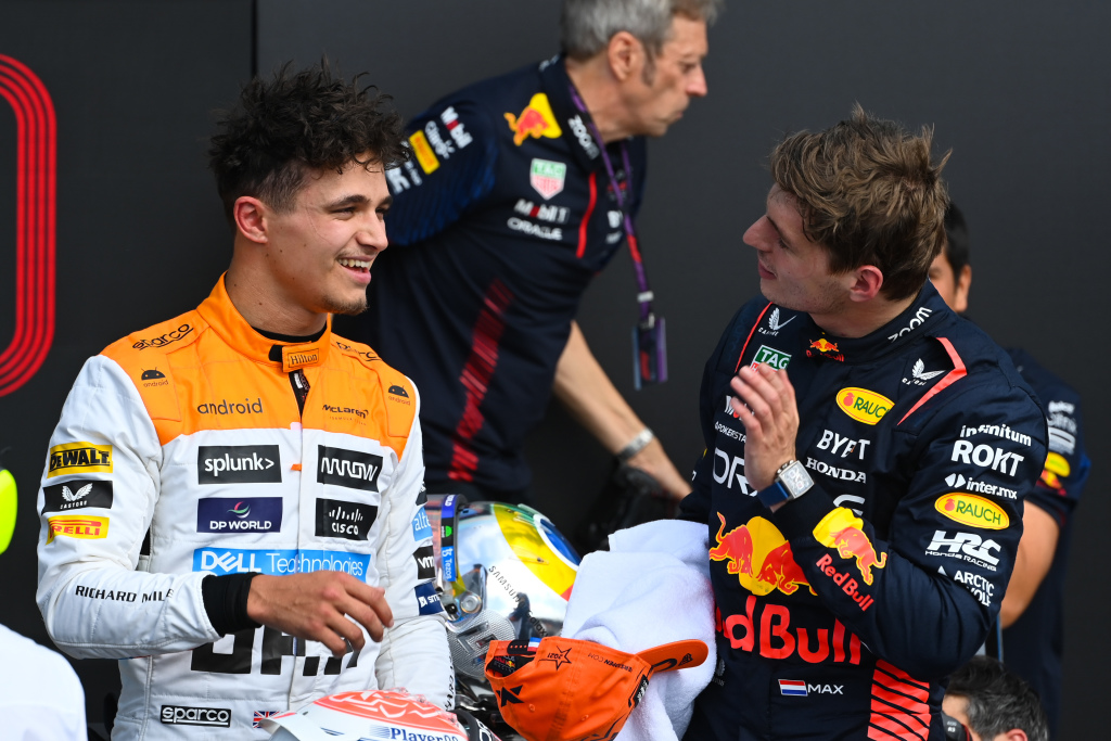 Buoyant Norris jokes Verstappen ‘ruins everything’ after narrowly missing British GP pole