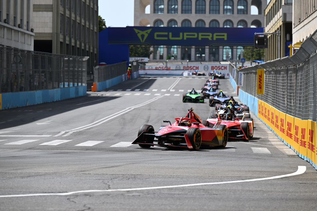 Andretti’s Dennis stretches Formula E title lead with ‘Grand Slam’ in Rome