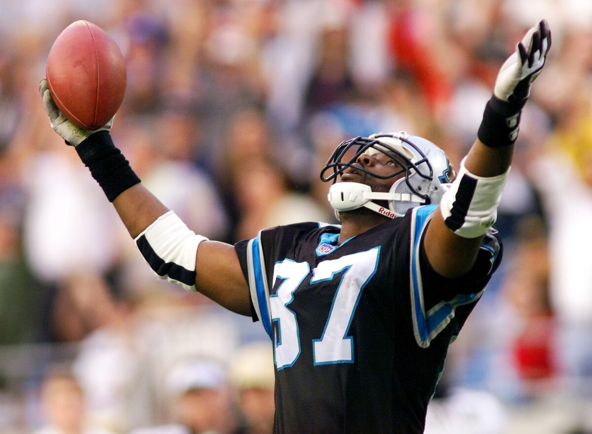 WATCH: Muhsin Muhammad gets his Panthers Hall of Honor call from David Tepper