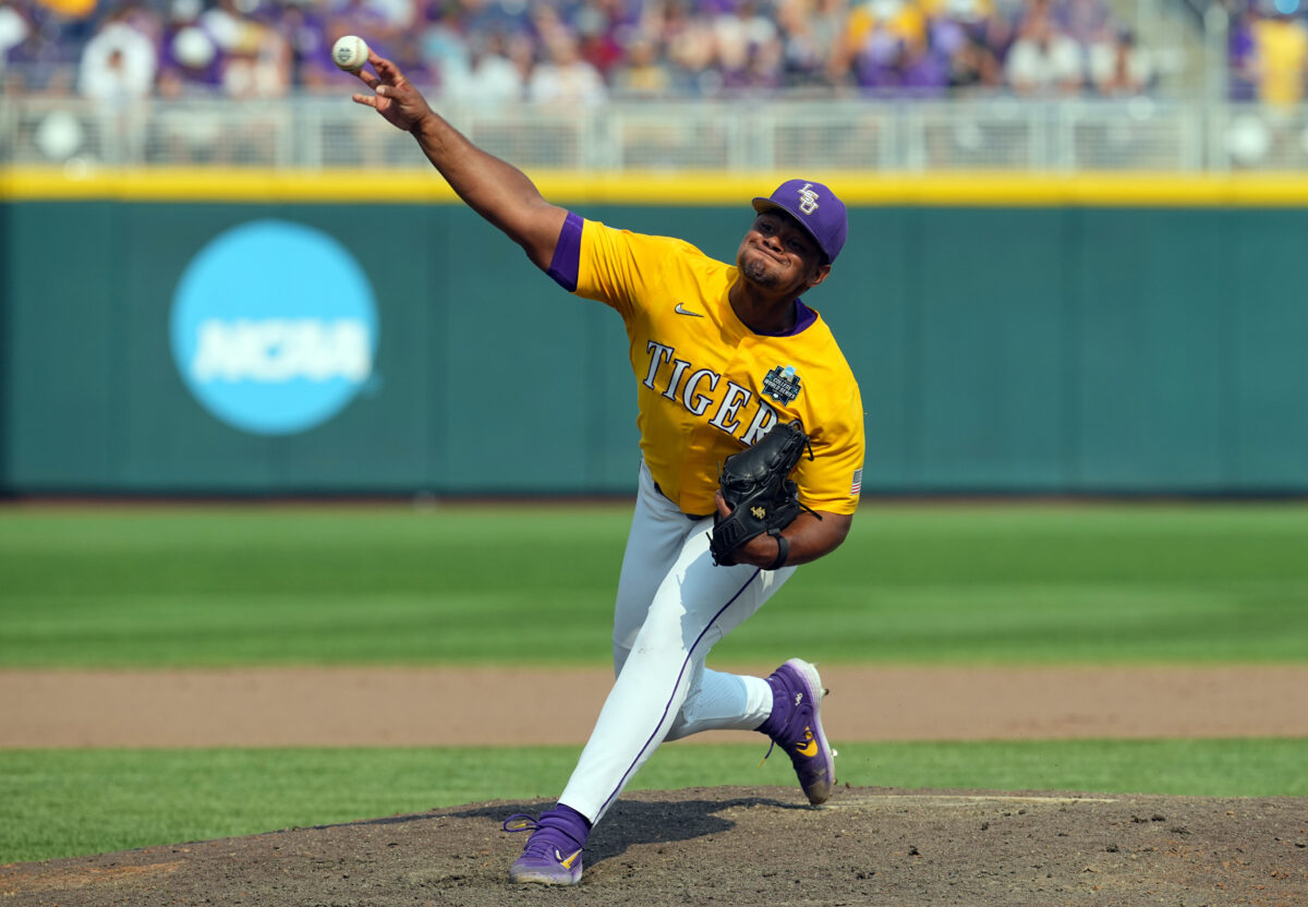 LSU pitcher Christian Little won’t sign with Mets, returns to Tigers in 2024