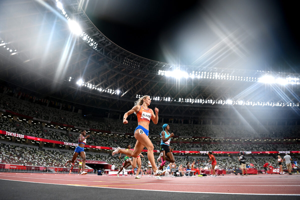 Track and field star Lieke Klaver in images