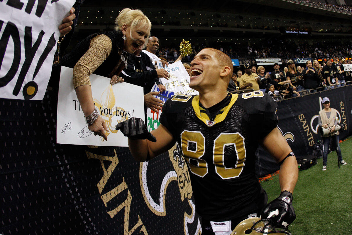 Foster Moreau says he still has his signed Jimmy Graham jersey