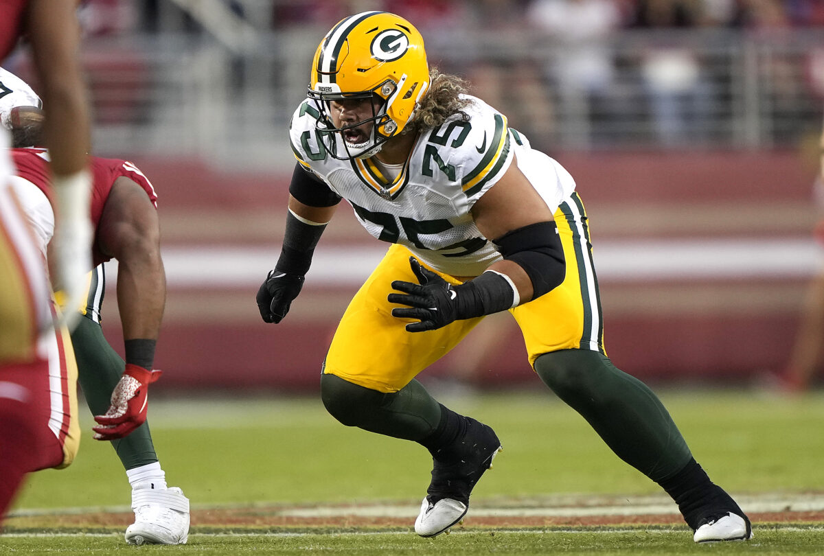 Packers hopeful OL Sean Rhyan is responding ‘the right way’ to lost rookie season