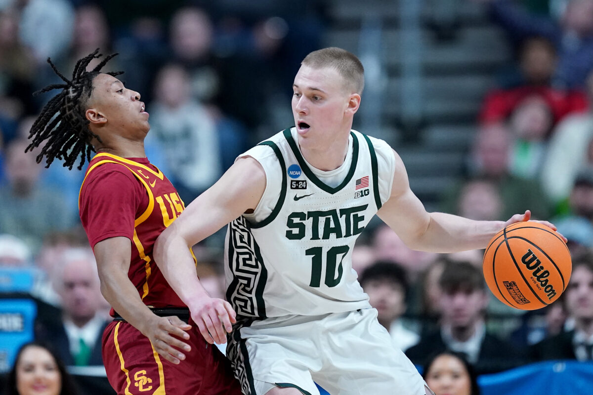 Former Spartan Joey Hauser signs two-way contract with Utah Jazz