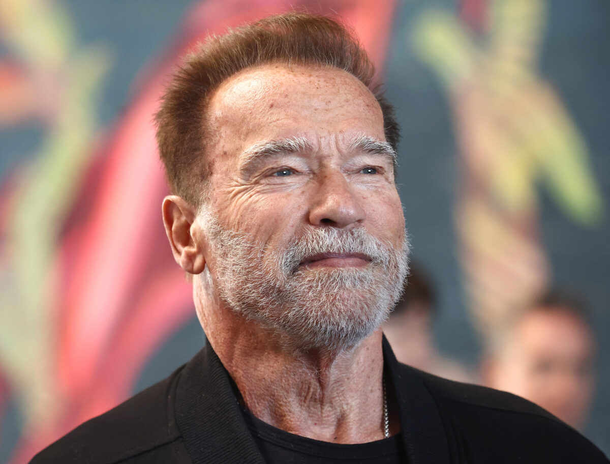 Bodybuilder, politician, actor Arnold Schwarzenegger through his career