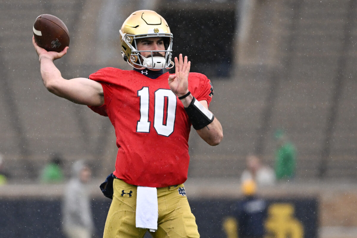 Notre Dame football: An idea for Sam Hartman’s rib