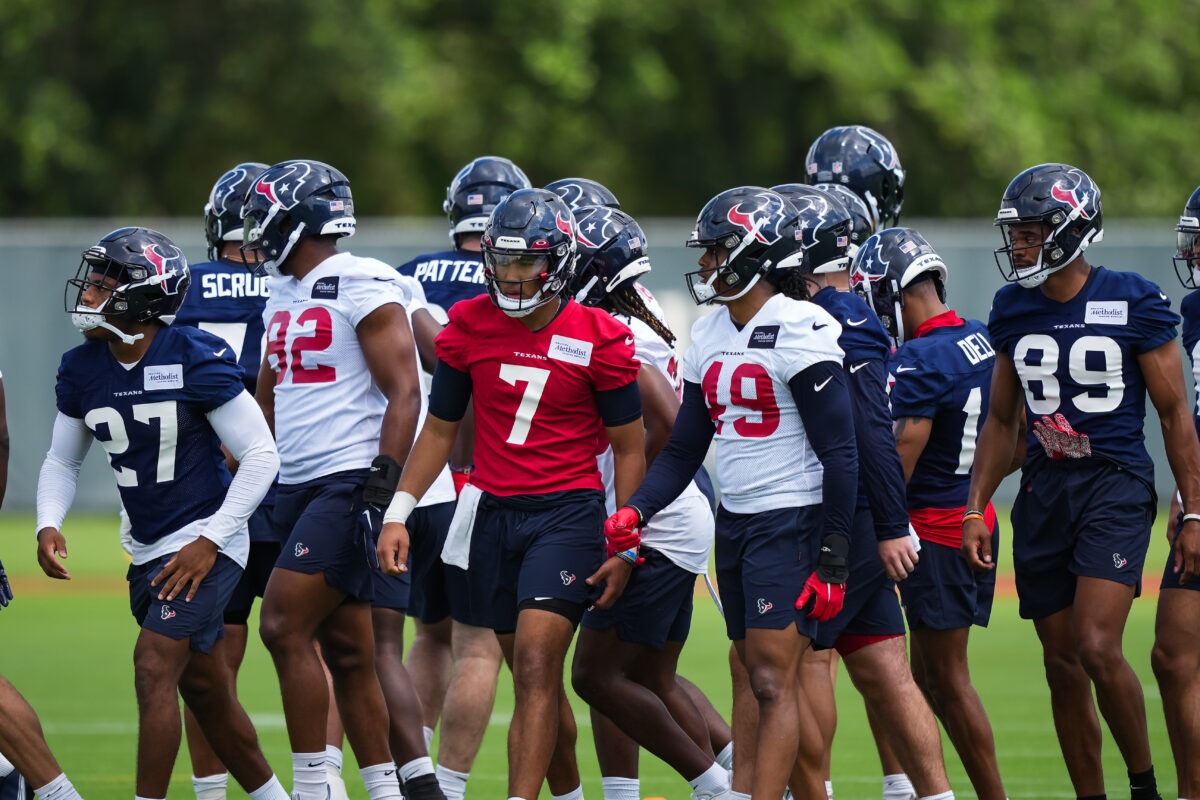 C.J. Stroud ‘together 24-7’ with his fellow Texans rookies