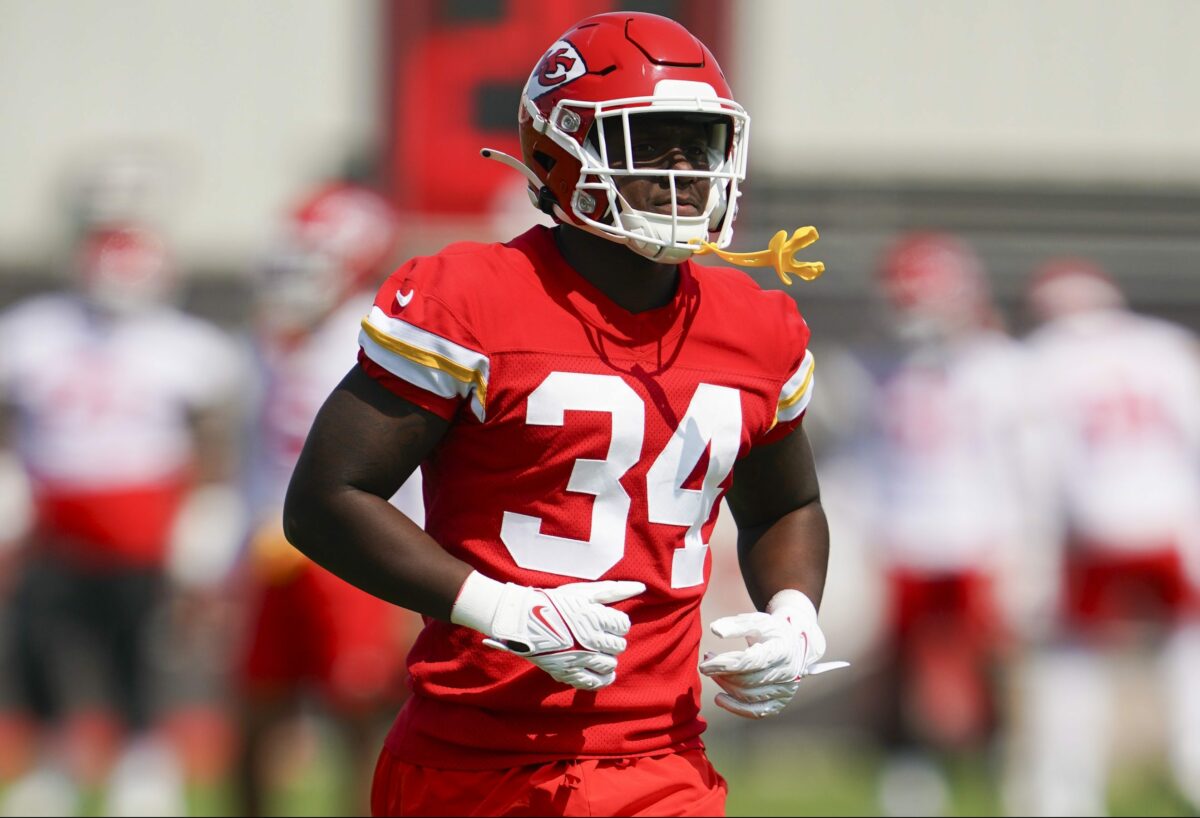 WATCH: Chiefs rookie Deneric Prince training with private RB coach in Houston