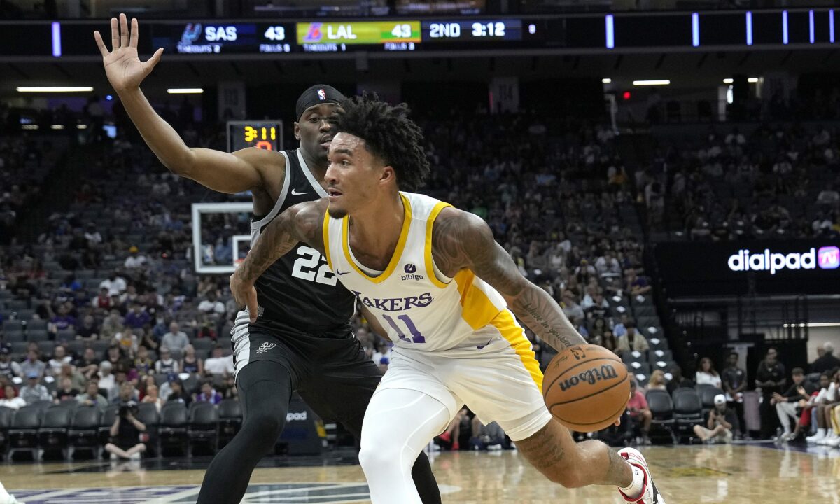 Four takeaways from Wednesday’s Lakers vs. Spurs summer league game