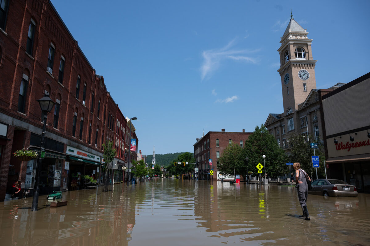 Catastrophic flooding ravages Vermont