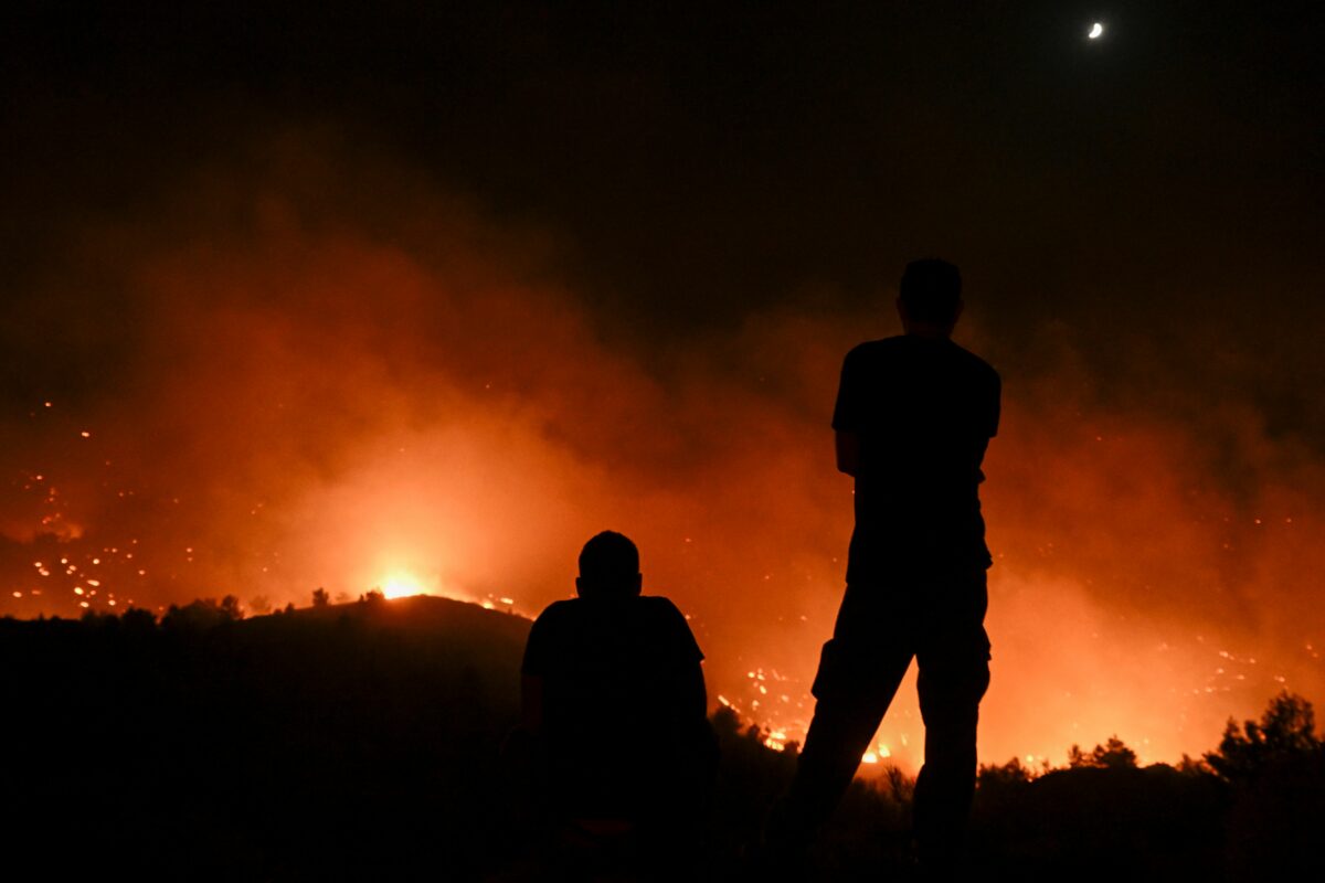 Greece wildfires and aftermath in images
