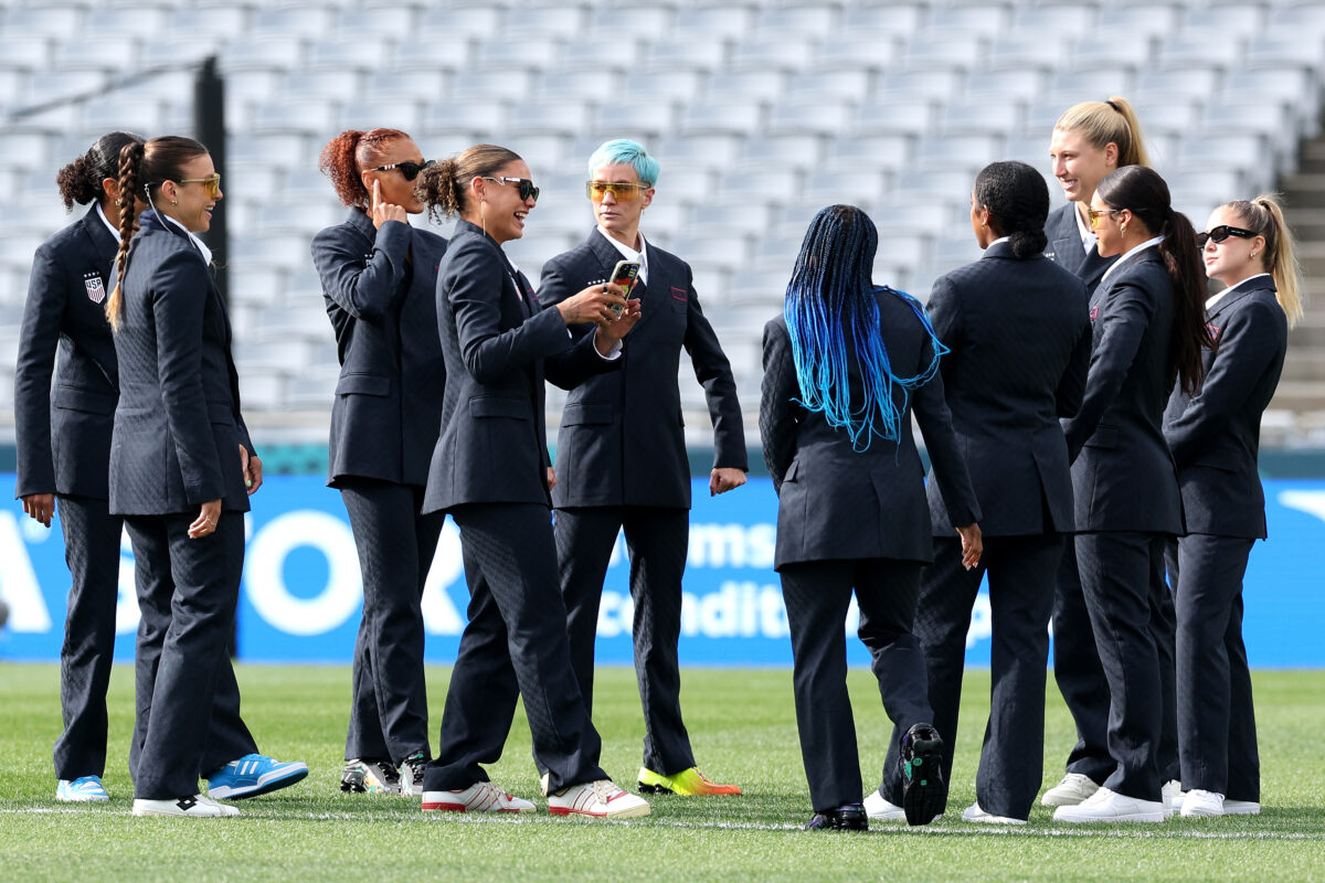 The USWNT’s attire was all business ahead of World Cup opener vs. Vietnam