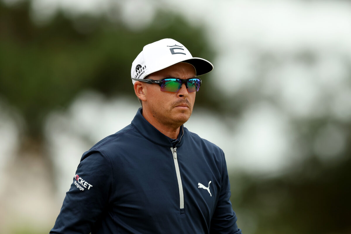 Rickie Fowler did not like a heckler calling him a ‘coward’ at the Open