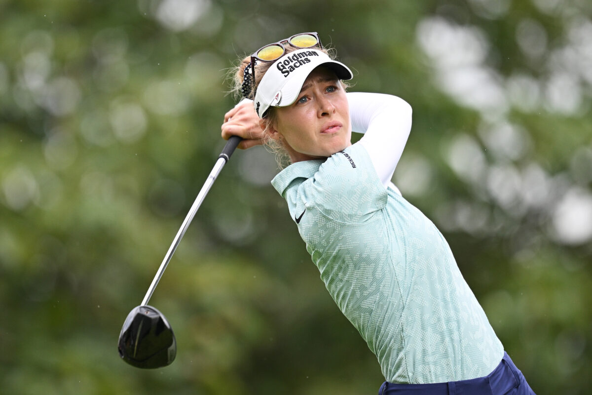 After turning to old driver, Nelly Korda fires round-low 64 at 2023 Evian Championship