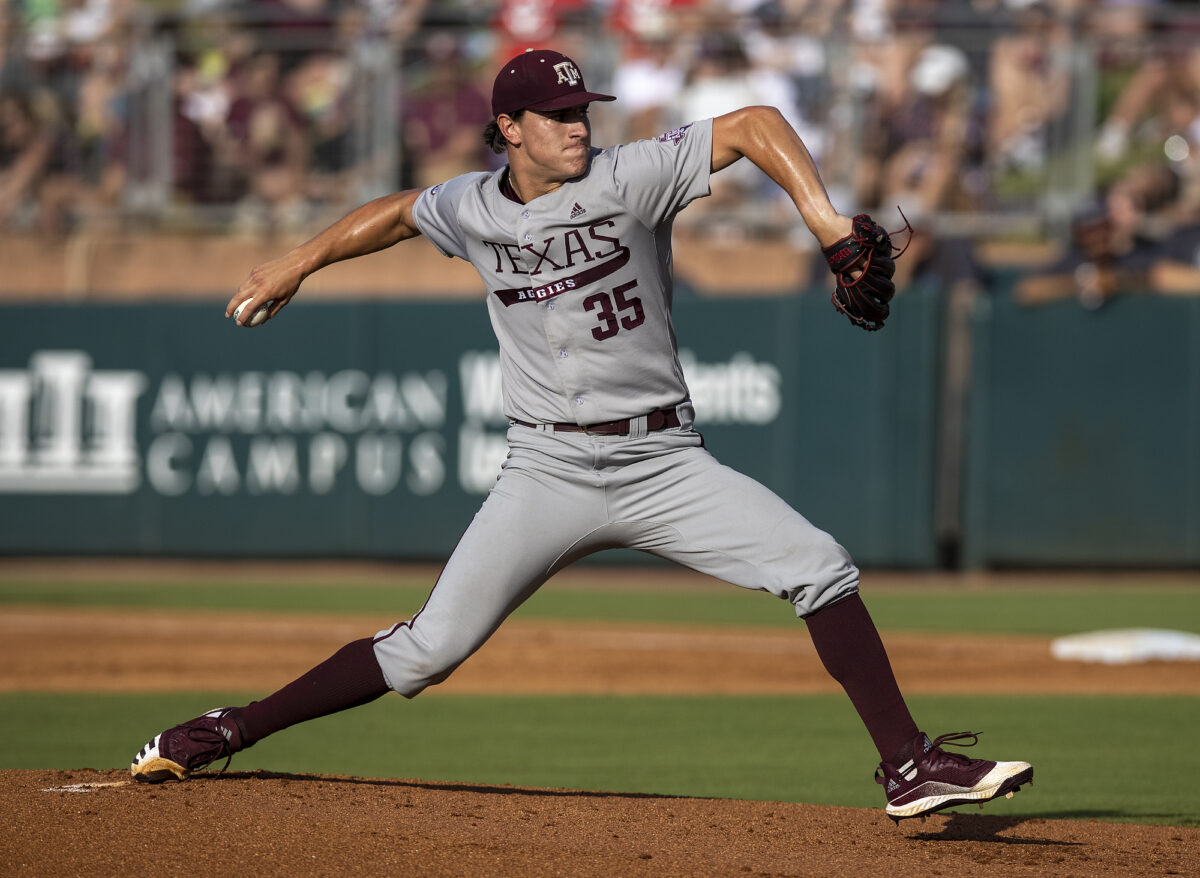 Three Texas A&M Aggies selected in the 2023 MLB Draft