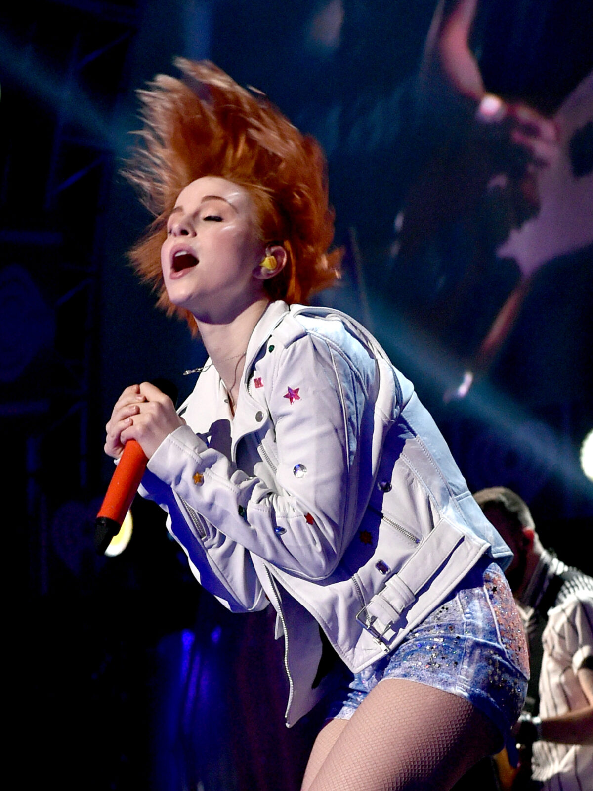 Musician Hayley Williams of the rock group Paramore