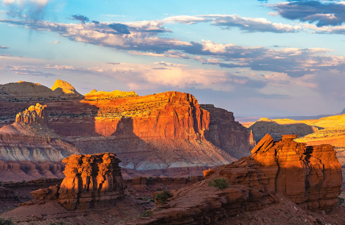 What can you find within Utah’s Capitol Reef National Park?