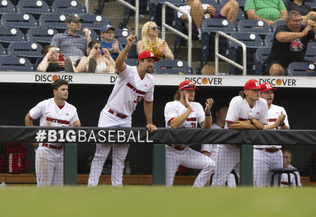 Rutgers baseball 2025 recruit Julius Rosado is showcasing his talent
